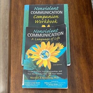 Nonviolent Communication A language of Life Book and Workbook Set by Lucy Leu